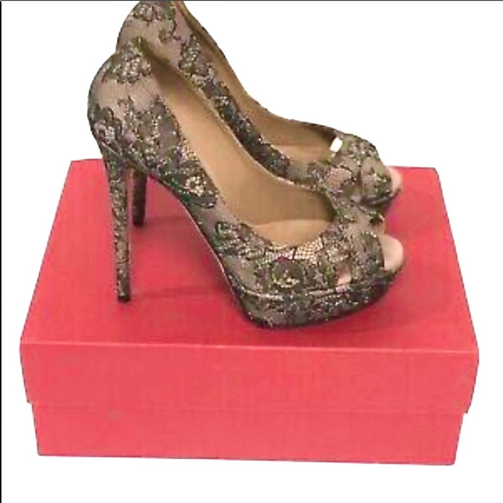 Valentino Crystal Lace platform limited edition